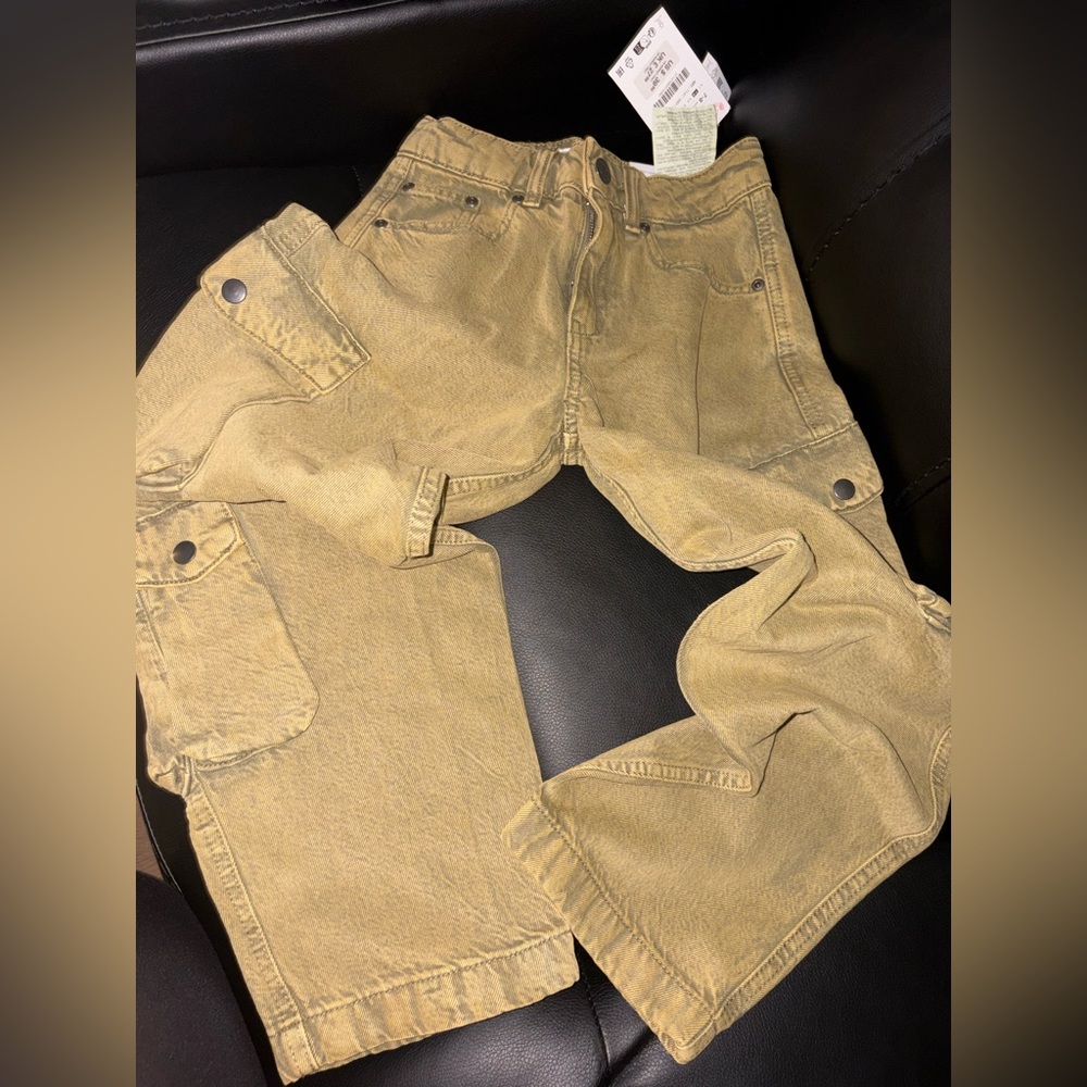 Zara Olive Cargo Pants